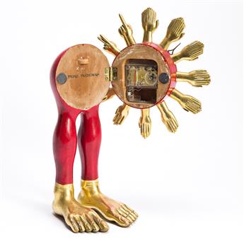 PEDRO FRIEDEBERG Hand and Foot Clock.